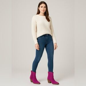 1527- Dingo Suede Ankle Women's Boots Size 8.5 M NWT